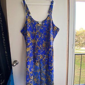 CAREN SPORT Plus Size Women s Asymmetrical Sleeveless Dress (3X)